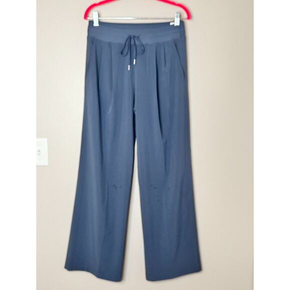 Calia NWT Blue Wide Leg Lounge Pants Small Drawstring Athleisure Soft Flowy - Picture 2 of 8